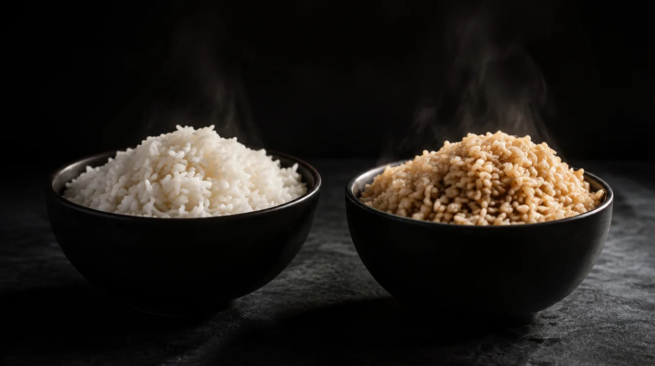 Arroz integral engorda menos que o branco? A conta que ninguém faz