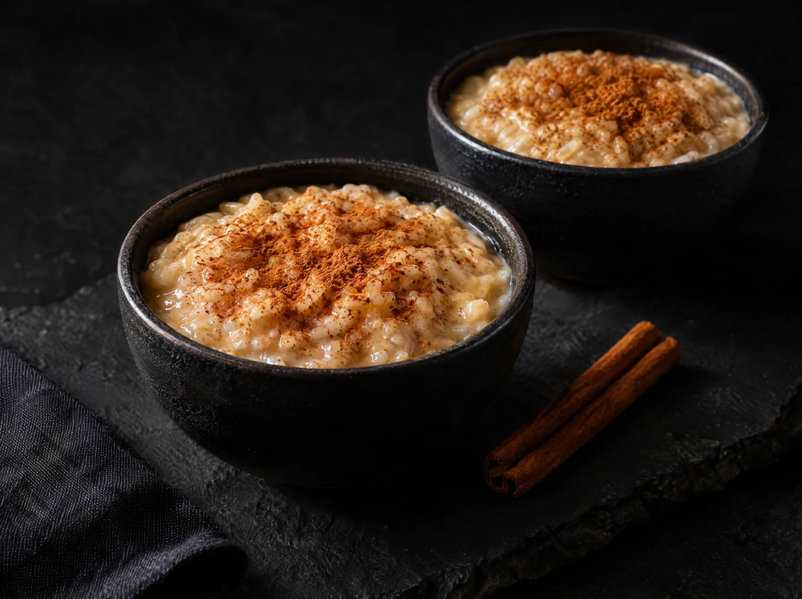 Arroz-doce de arroz integral com whey: cremoso e sem leite condensado