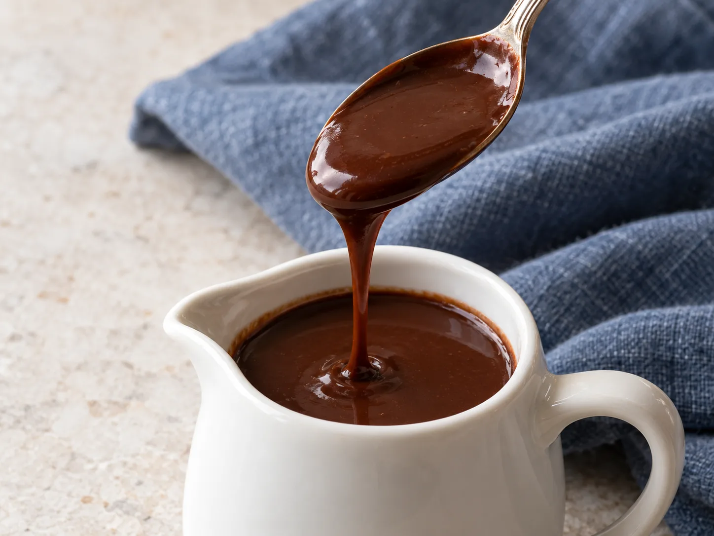 Calda de café com chocolate