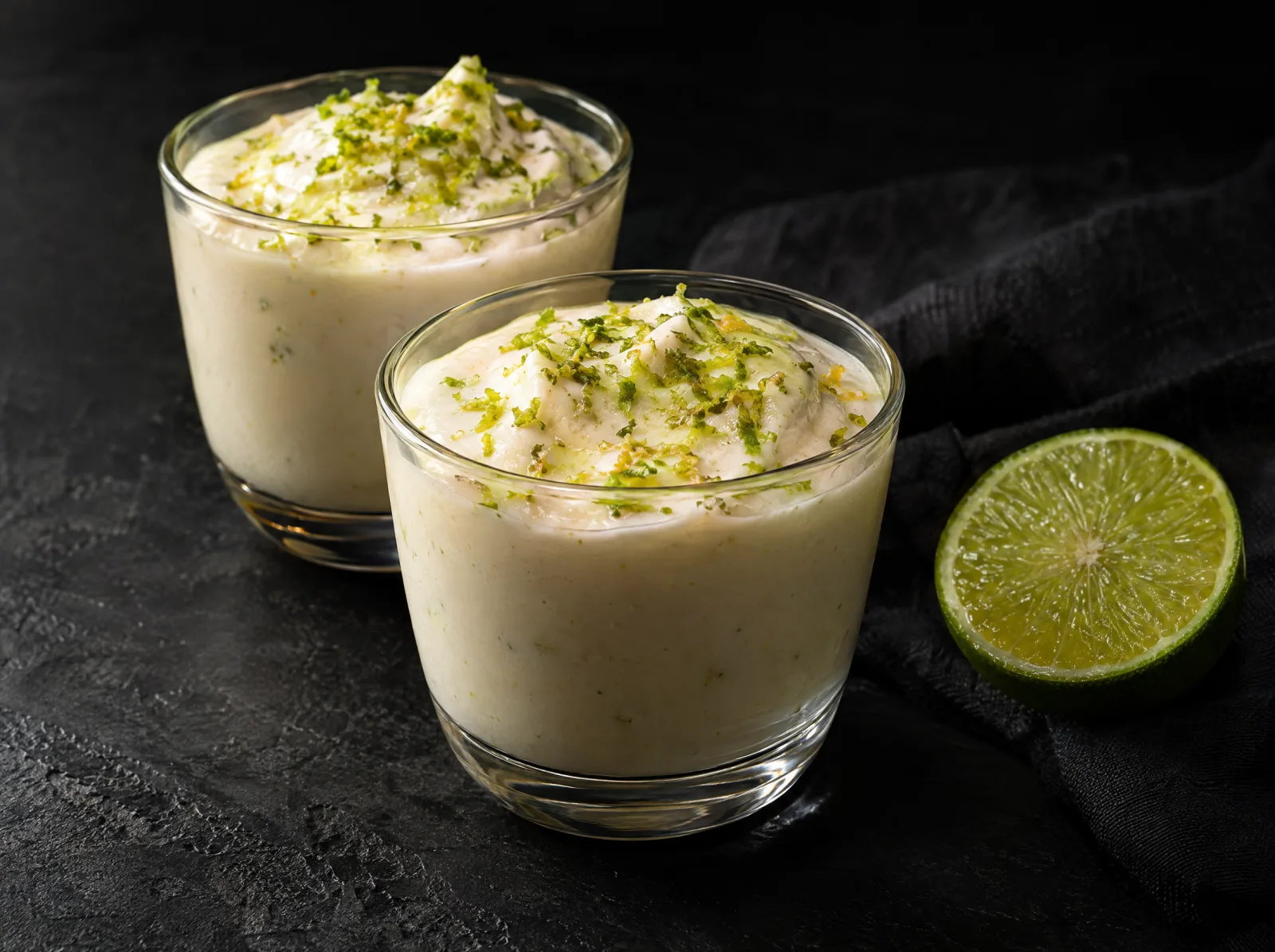 Mousse de limão proteica